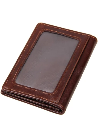 Кожаная визитница 7,5x10,5х0,5 см Vintage (253174434)