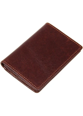 Кожаная визитница 7,5x10,5х0,5 см Vintage (253174434)