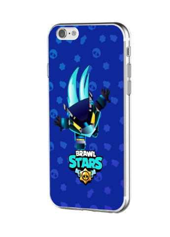 Чехол силиконовый Apple Iphone 11 Темный Ворон Бравл Старс (Dark Crow Brawl Stars) (9230-1706) MobiPrint (219556293)