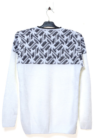 Белый демисезонный пуловер пуловер Belk