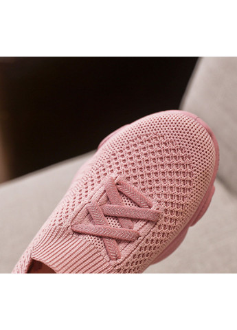 Розовые демисезонные кроссовки No Brand