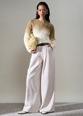 Пісочний демісезонний пуловер пуловер SHEIN