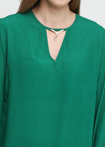 Зеленая демисезонная блуза Adelin Fostayn