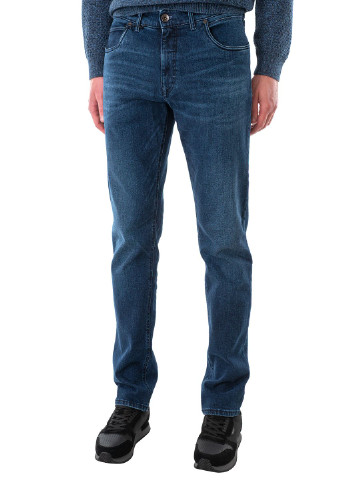 Синие зимние джинсы Gardeur