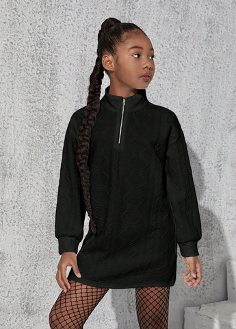 Чорна сукня SHEIN (331536314)