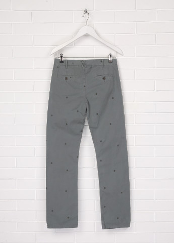 Серые кэжуал демисезонные брюки прямые Cyrillus