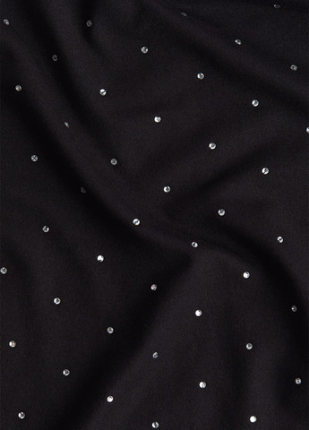 Чорна коктейльна сукня H&M однотонна