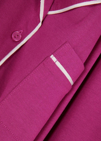 Фиолетовая всесезон пижама (рубашка, брюки) рубашка + брюки Primark