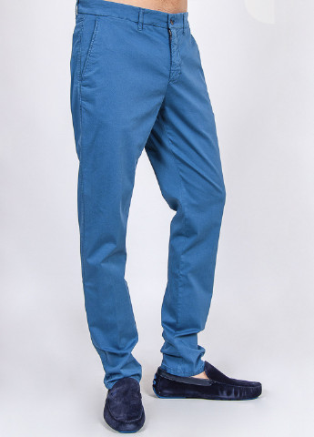 Голубые летние брюки Harmont & Blaine