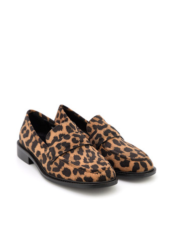 Respect Туфли лоферы коричневый з натуральный велюр, украина — демисезон (306619494)