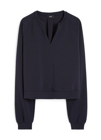 Темно-синя блуза C&A