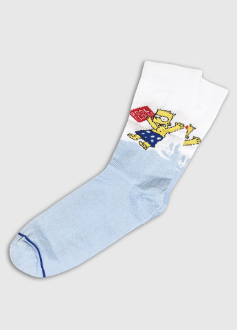 Комбинированные набор носков в коробке simpsoni box LOMM рисунки (251846765)