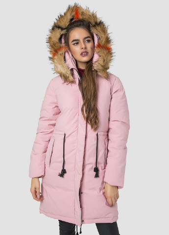 Рожева зимня куртка Azuri