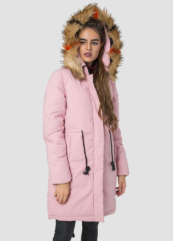 Розовая зимняя куртка Azuri