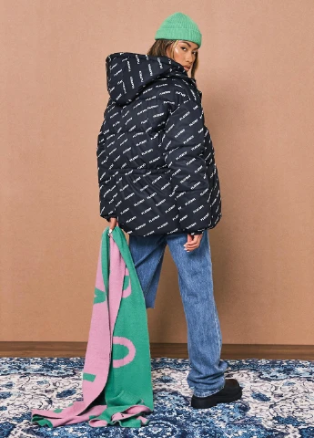 Черная зимняя куртка Missguided