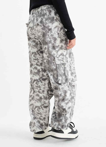 Серые спортивные, кэжуал демисезонные карго брюки C&A