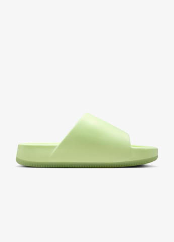 Салатовые шлепанцы dx4816-702 Nike с тиснением, с логотипом