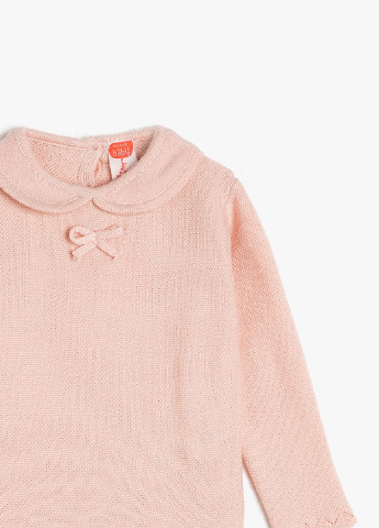 Светло-розовый демисезонный свитер KOTON