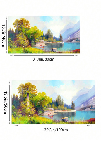 Картина, 50х100 см SHEIN (308588773)