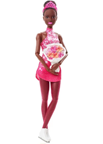 Кукла Barbie Ice Skater Зимние виды спорта Барби Фигуристка (HCN31) Mattel (255665247)