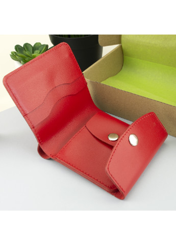Подарочный набор женский №54 (красный) кошелек + ключница + обложка на паспорт HandyCover (229209307)