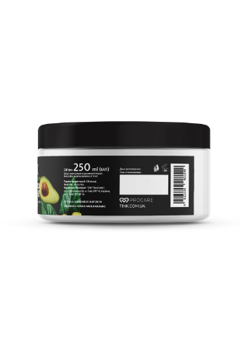 Маска для надання об'єму волоссю Авокадо-Колаген 250 мл Tink (255361733)