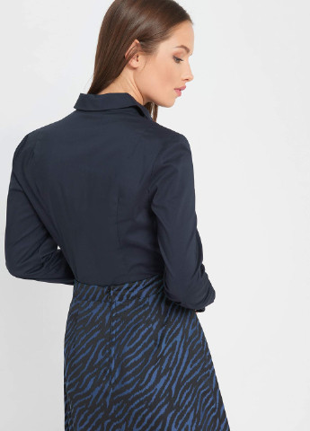 Темно-синяя демисезонная блуза Orsay