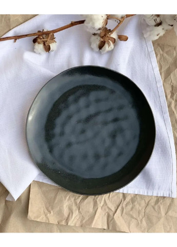 Тарелка обеденная Sand Space Total Graphite Г-240 24 см No Brand (253611393)