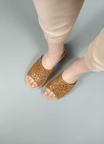 Коричневые эспадрильи Kamengsi однотонный (349498389)