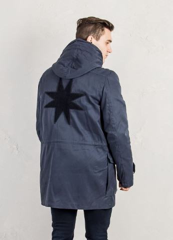 Темно-синя демісезонна куртка Antony Morato