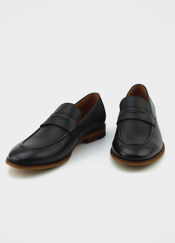 Черные кэжуал туфли Respect без шнурков