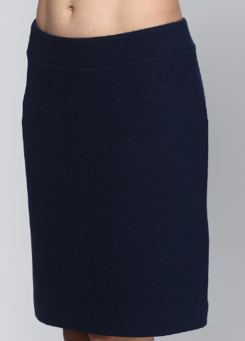 Темно-синяя кэжуал юбка Tom Tailor мини