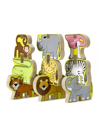 Развивающая игрушка Деревянная головоломка-укладка Сафари (MD9024) Melissa&Doug (254069648)