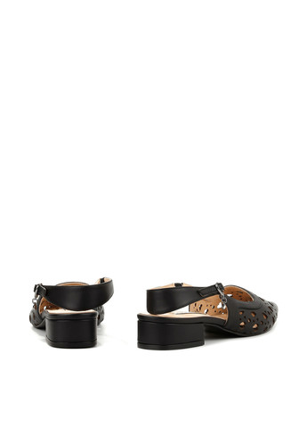 Le'BERDES Туфлі слінгбекі чорний з натуральна шкіра, україна — літо (360795504)