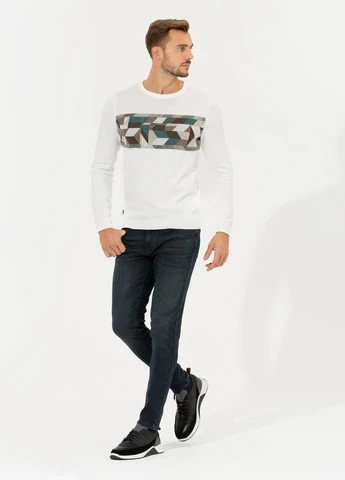 Молочний демісезонний джемпер джемпер Pierre Cardin