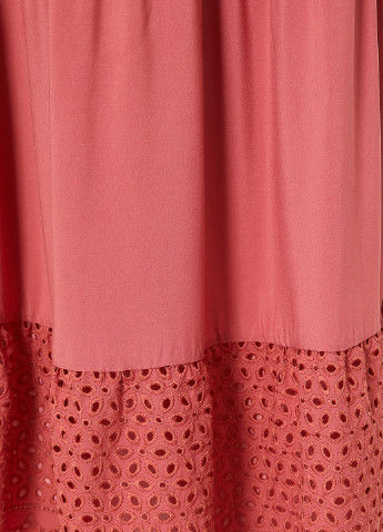 Розовая кэжуал однотонная юбка KOTON
