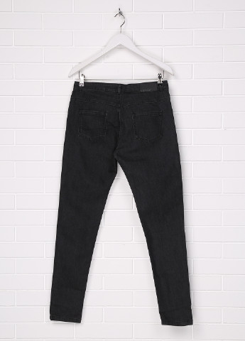 Темно-серые кэжуал демисезонные зауженные брюки By Very