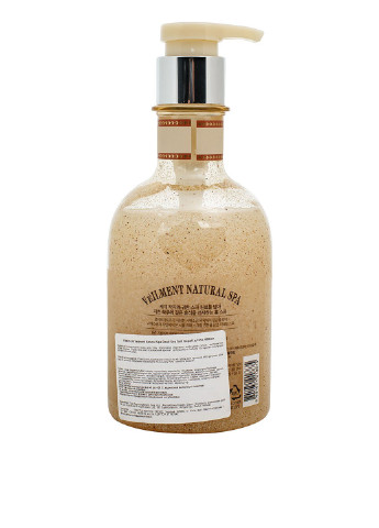 Скраб для тіла H & H Veilment Natural Spa Dead Sea Salt, 400 мл LG темно-бежевий