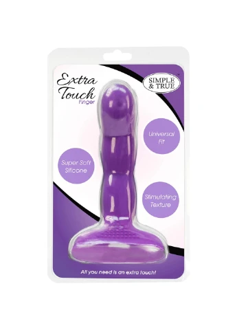 Насадка на палец Simple&True Extra Touch Finger Dong Purple PowerBullet (254885406)