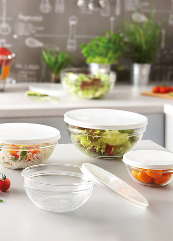 Салатник із кришкою, 140 мм Luminarc (16127521)