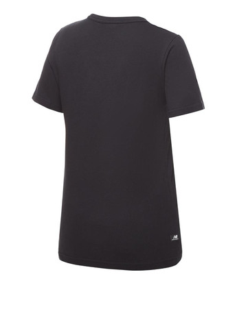 Чорна демісезонна футболка yt31517bk New Balance Essentials Reimagined Graphic