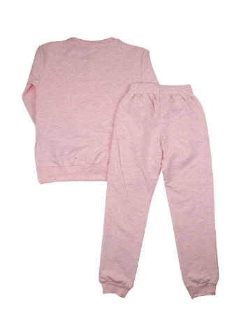 Рожевий демісезонний костюм (світшот, брюки) брючний Breeze