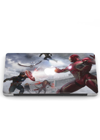 Чехол пластиковый для Apple MacBook Air 13 A1932 / A2179 / A2337 Марвел (Marvel) (9656-1699) MobiPrint (218539322)