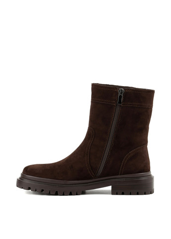 Зимние ботинки Le'BERDES без декора из натуральной замши