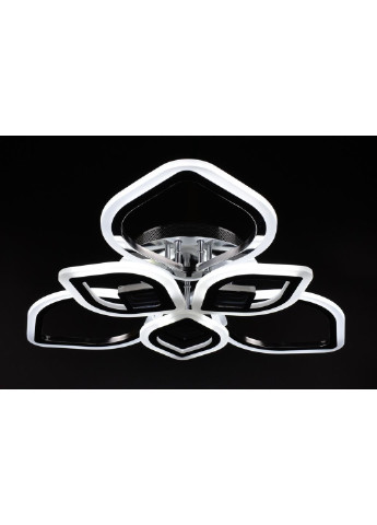 Люстра стельова LED з пультом A2721/3+3-3D-ch Хром 10х60х60 см. Sunnysky (253628884)
