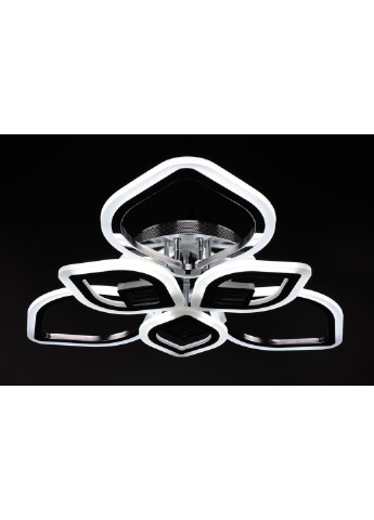 Люстра стельова LED з пультом A2721/3+3-3D-ch Хром 10х60х60 см. Sunnysky (253628884)