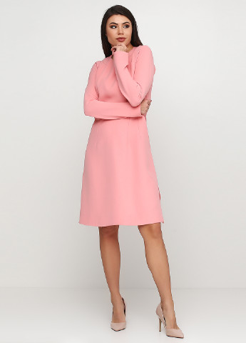 Светло-розовое кэжуал платье Marni однотонное