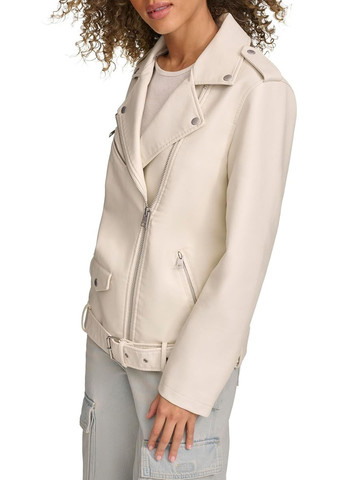 Молочная демисезонная куртка косуха Levi's