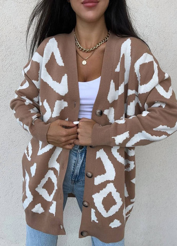 Бежевый демисезонный кардиган Fashion