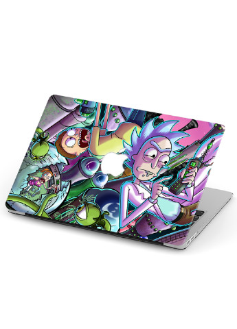 Чехол пластиковый для Apple MacBook Air 13 A1466 / A1369 Рик и Морти (Rick and Morty) (6351-1561) MobiPrint (218348058)